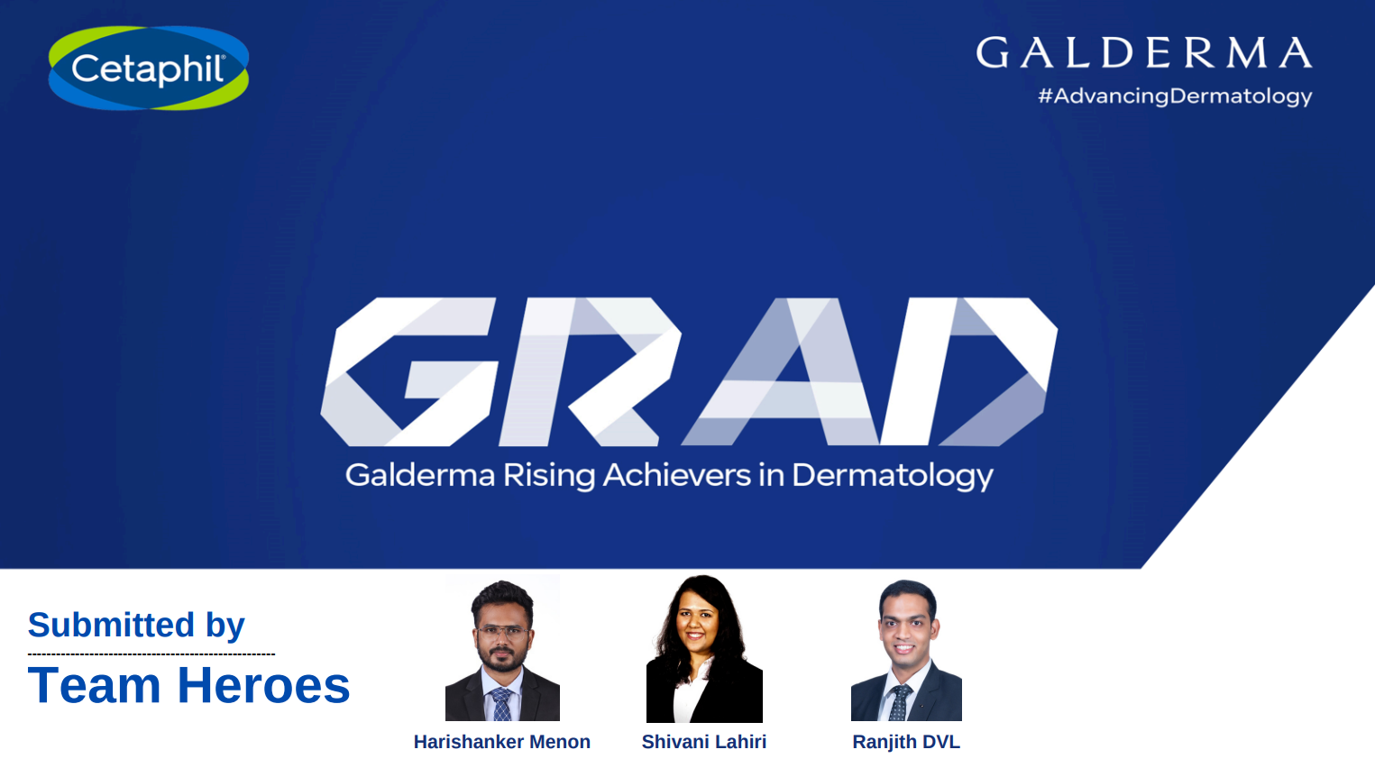 GRAD — Rising Achievers in Dermatology slide 1