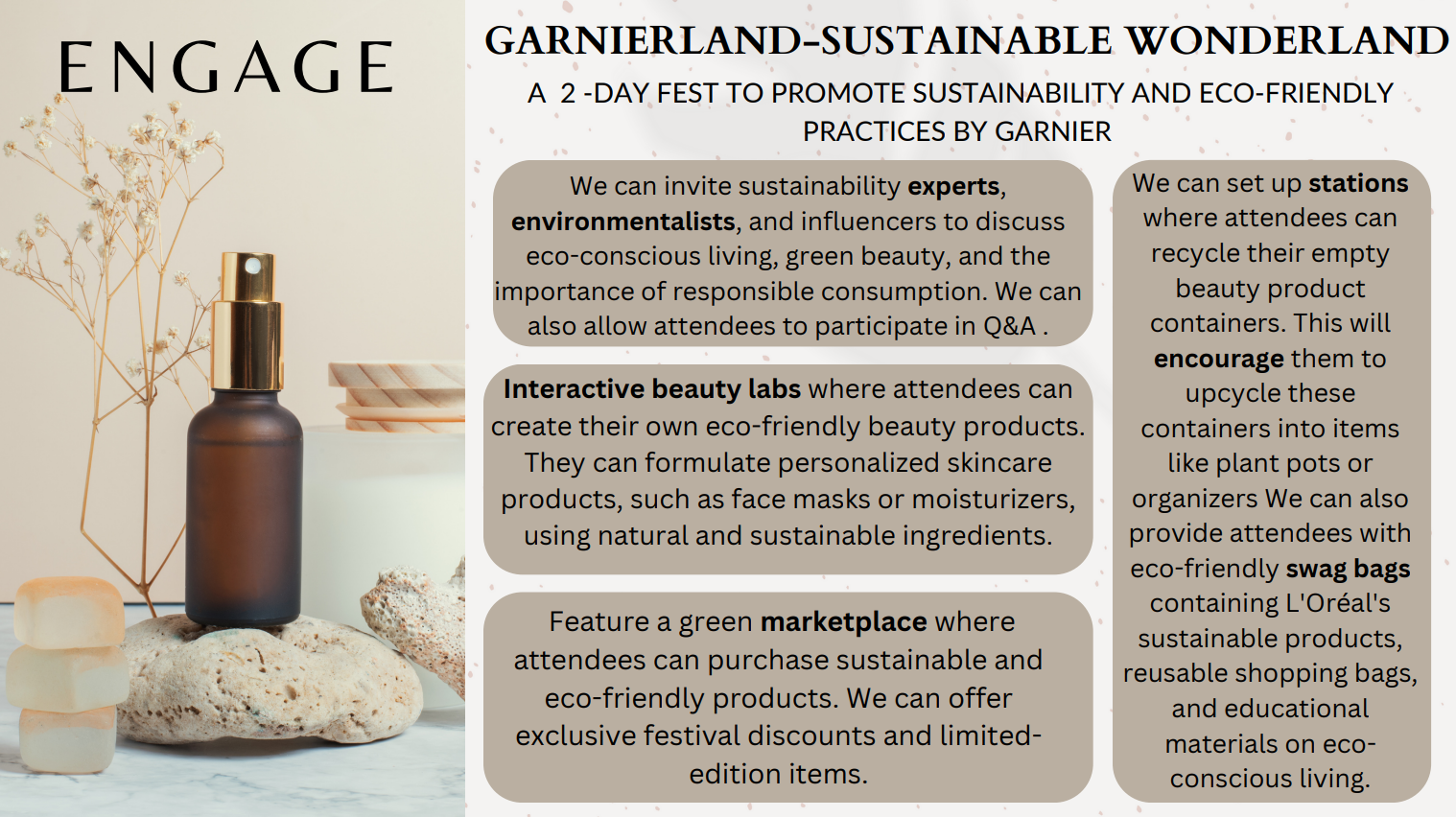 L'Oréal Sustainability Challenge slide 4
