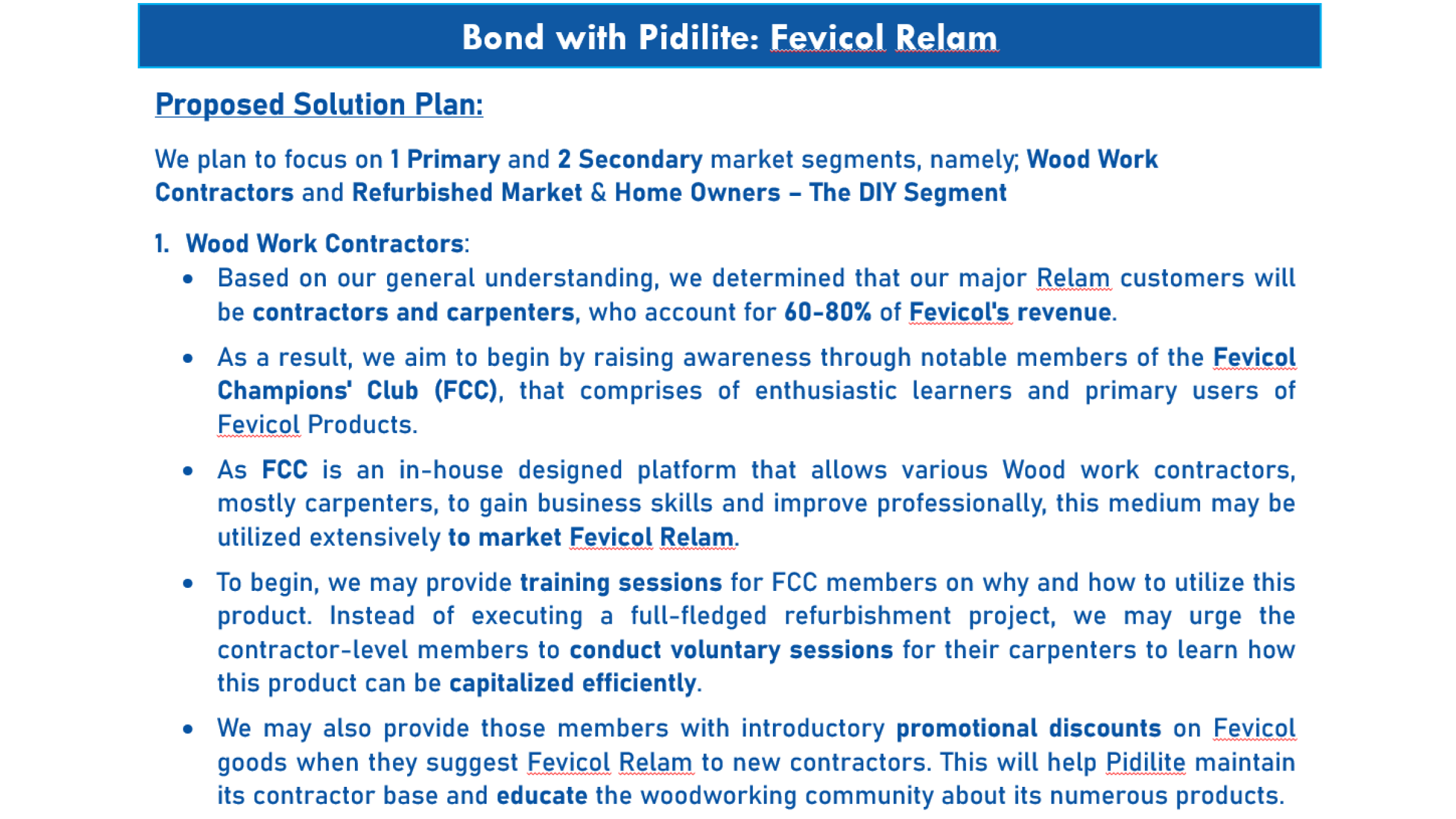 Bond With Pidilite slide 2