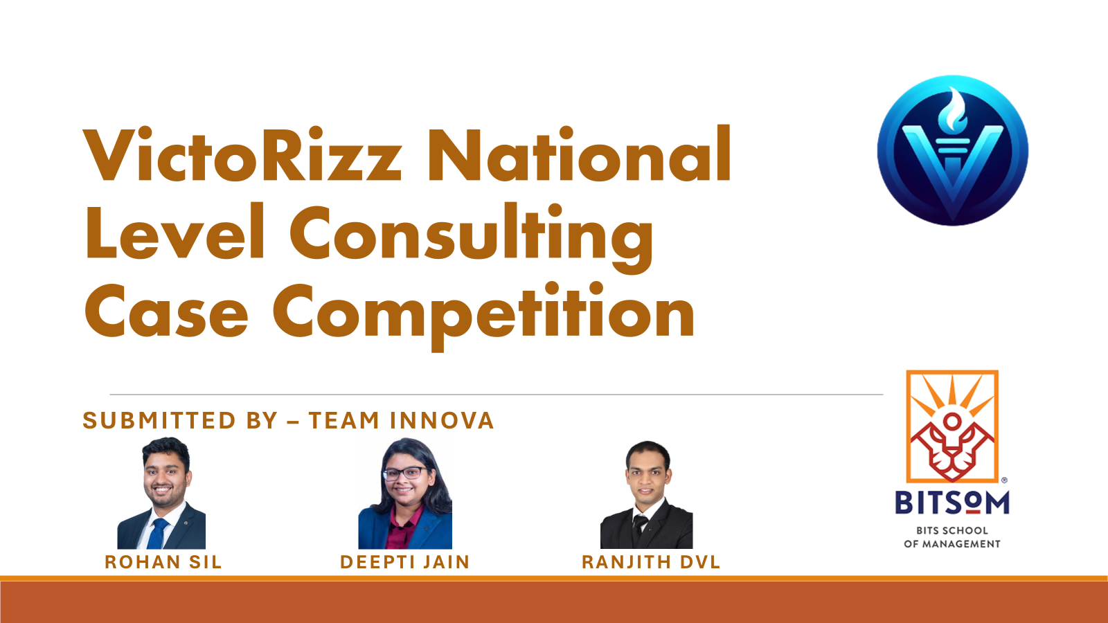 Victorizz National Consulting Case slide 1